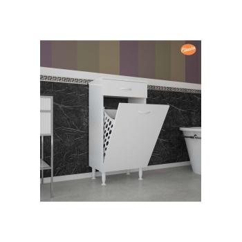 Çok Amaçlı Dolap Sepetli Kirli Çamaşır Dolabı Mutfak Dolabı Banyo Dolabı