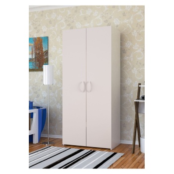Yatak Odası Gardırop 2 Kapaklı Dolap Çocuk Genç Odası Gardolap