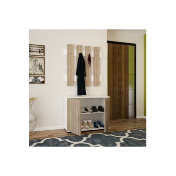 Portmanto Ayakkabılık Vestiyer Askılıklı Ayakkabılık Dolabı Ard-126