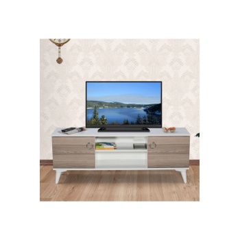 Iki Kapaklı Tv Sehpası Ofis Sehpası Tv Ünitesi