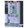 90 x 160 x 32 cm Banyo Dolabı Kirli Çamaşır Dolabı Sepetli Dolap