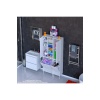 90 x 160 x 32 cm Banyo Dolabı Kirli Çamaşır Dolabı Sepetli Dolap