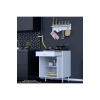 Birce L-65 X 87 X 48 Cm Kapaklı Set Ocak Altı Dolap Ve Baharat Rafı
