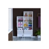 MODİLAYN 95 x 165 x32.5cm Oyuncak Dolabı Çok Amaçlı Dolap Banyo Dolabı Çamaşır Dolabı Mutfak Dolabı