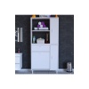 Mis Urla Yenice 90 x 183 x 31,5 cm Kirli Çamaşır Dolabı Sepetli Banyo Dolabı