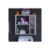 Urla Banyo Dolabı Çok Amaçlı Dolap 90 x 85 x 32 cm Asma Banyo Dolabı Makina Üstü Dolap