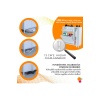 MODİLAYN YENİCE Çok Amaçlı Banyo Dolabı 90 x 97.5 x 32 cm Kirli Çamaşır Sepetli Dolap