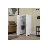 54 x 110 x 32 cm Kiler Dolabı Ofis Dolabı Çok Amaçlı Ofis Dolabı 2 Kapaklı Banyo Dolabı