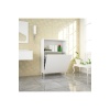 75 x 100 x 30cm 2 sepetli Kirli Çamaşır Dolabı Banyo Dolabı Çok Amaçlı Dolap Mutfak Dolabı
