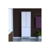 55x165x30 Cm Ard-133 Sepetli 2 Kapaklı Çok Amaçlı Mutfak Dolabı Banyo Dolabı Oyuncak Dolabı