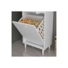 55x165x30 Cm Ard-133 Sepetli 2 Kapaklı Çok Amaçlı Mutfak Dolabı Banyo Dolabı Oyuncak Dolabı