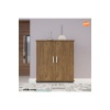 ARD-112 70 x76x 32 cm Ayakkabılık Antre Ayakkabılık Çok Amaçlı Dolap Ayakkabı Dolabı-CEVİZ