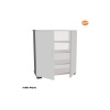 ARD-112 70 x76x 32 cm Ayakkabılık Antre Ayakkabılık Çok Amaçlı Dolap Ayakkabı Dolabı-BEYAZ