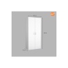 Banyo Dolabı Gardırop 2 Kapaklı Gardolap Yatak Odası Dolabı Raflı Askılıklı Gardrop
