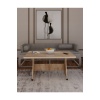 Tekerlekli Mdf Masa %100 Mdf Mutfak Masası Orta Sehpa Yemek Masası