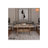 Tekerlekli Mdf Masa %100 Mdf Mutfak Masası Orta Sehpa Yemek Masası