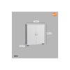 Ayakkabılık 2 Kapaklı Ayakkabı Dolabı Ard-112
