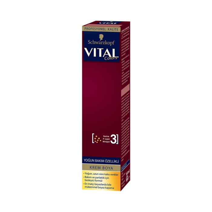 Vıtal Colors Tüp Boya  6-68 Bronz Kahve