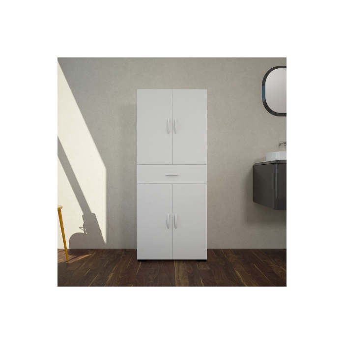 Banyo Dolabı Cok Amaclı Ofis Dolabı Mutfak Dolabı Cekmeceli Raflı Dolap