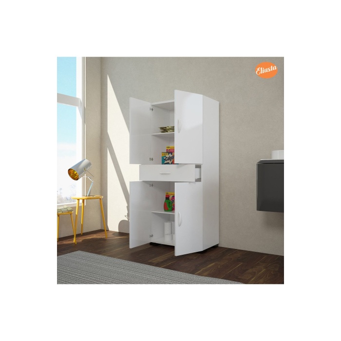 Banyo Dolabı Cok Amaclı Ofis Dolabı Mutfak Dolabı Cekmeceli Raflı Dolap