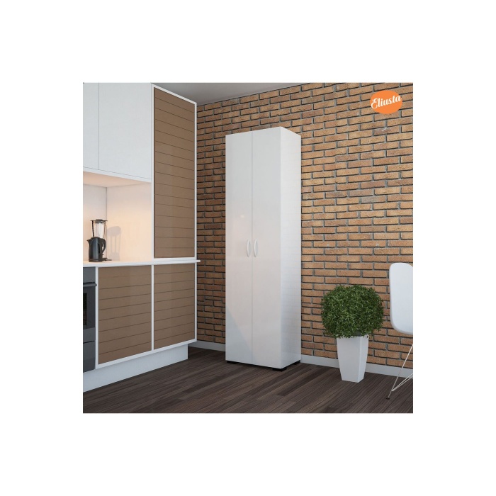 Sekiz Raflı Cokamaclı Dolap Mutfak Dolabı Banyo Dolabı Ofis Dolabı