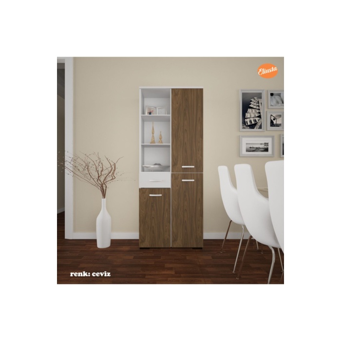 Banyo Dolabı Ofis Dolabı Çok Amaçlı Dolap Mutfak Dolabı Raflı Geniş