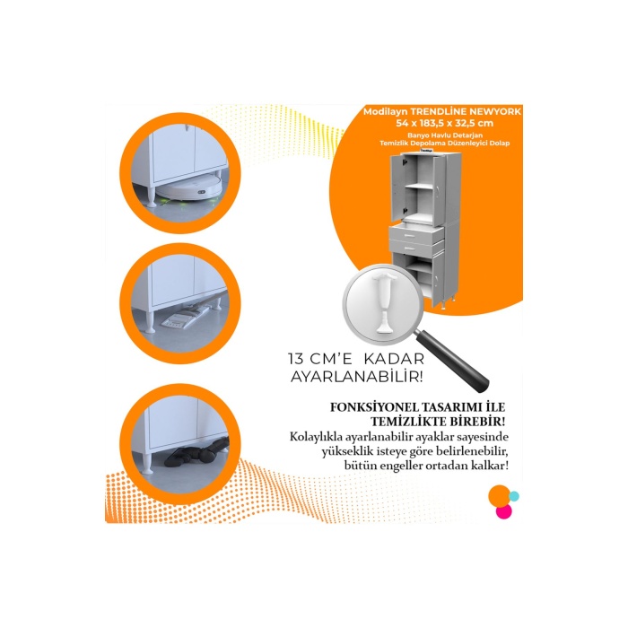 Yatak Odası Dolabı Gardırop Banyo Dolabı Mutfak Dolabı Çok Amaçlı Dolap