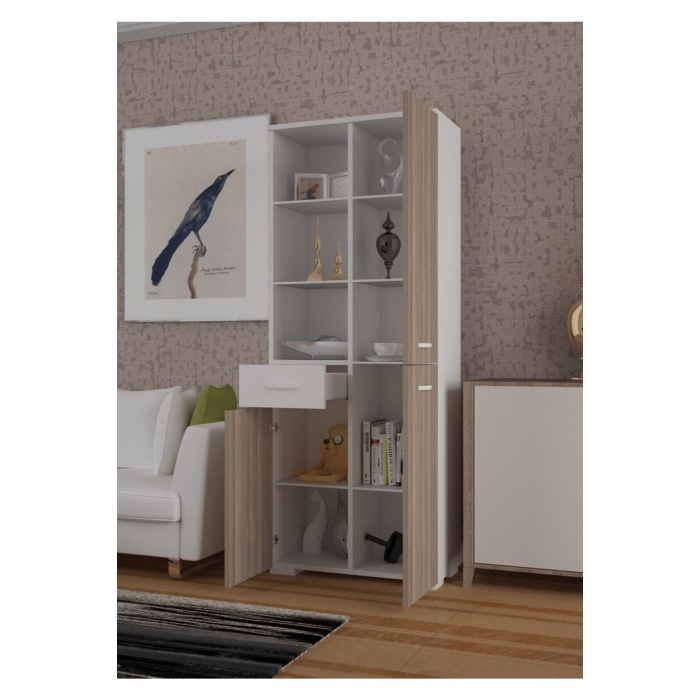 Banyo Dolabı Çok Amaçlı Dolap Mutfak Dolabı Ofis Dolabı Raflı