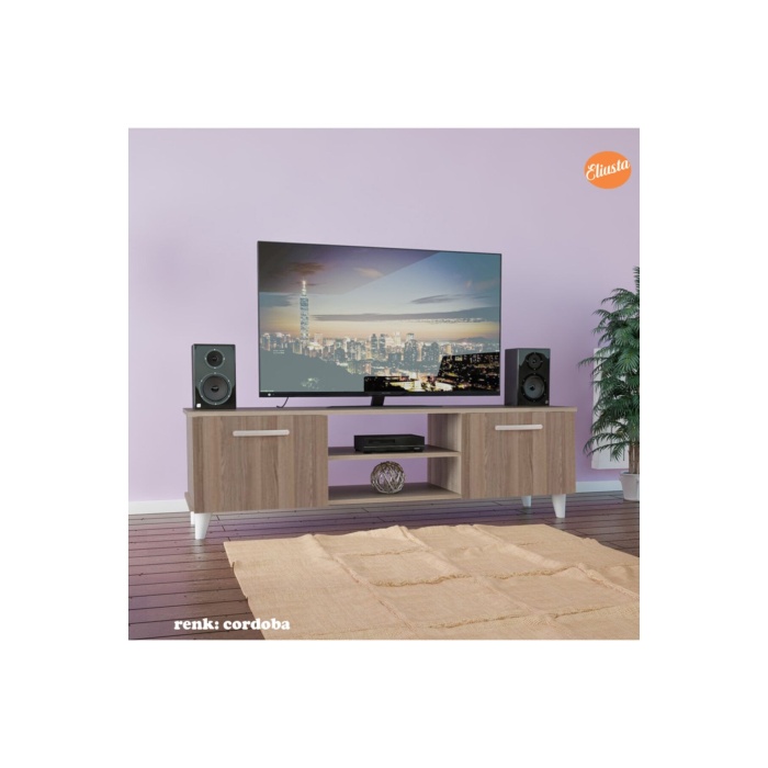 Tv Ünitesi Raflı Lcd Sehpası Televizyon Tv Sehpası