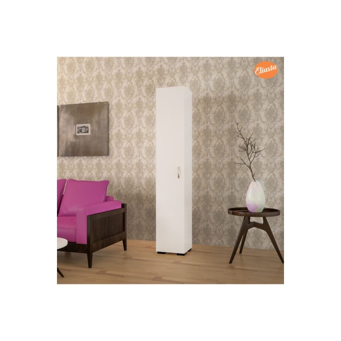 Beyaz Çok Amaçlı 5 Raflı Dolap Ard-538
