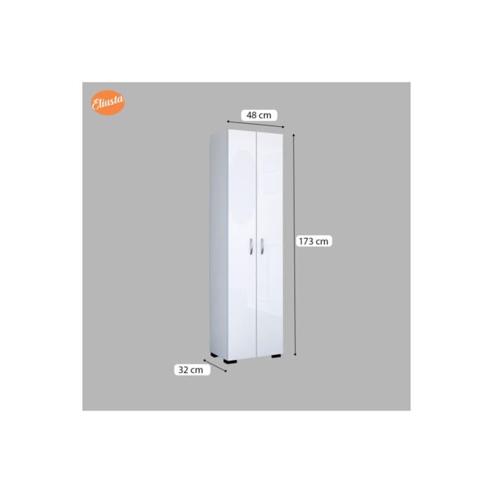 Çok Amaçlı Dolap Mutfak Dolabı Banyo Dolabı Çocuk Odası Dolabı 8 Raflı Dolap