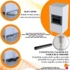 Silva 59,6 X 119,2 X 56 Cm Çift Kapaklı Ankastre Fırın Ve Mutfak Dolabı