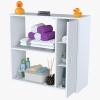 Urla Banyo Dolabı Çok Amaçlı Dolap 90 x 85 x 32 cm Asma Banyo Dolabı Makina Üstü Dolap