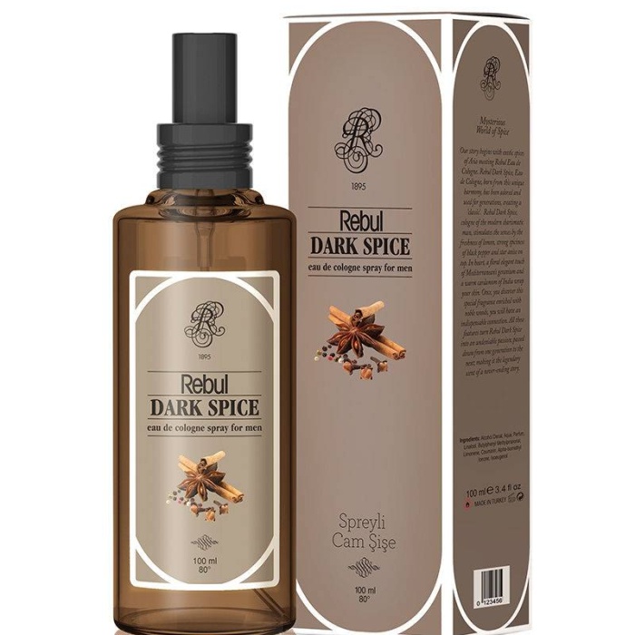 Rebul Kolonya 100 CC Sprey Dark Spice