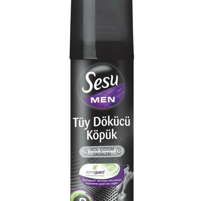 Sesu Tüy Dökücü Köpük Erkek 150 ML