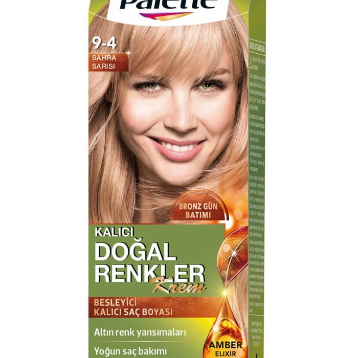 Palette Natural Saç Boyası  9-4 Sahra Sarısı