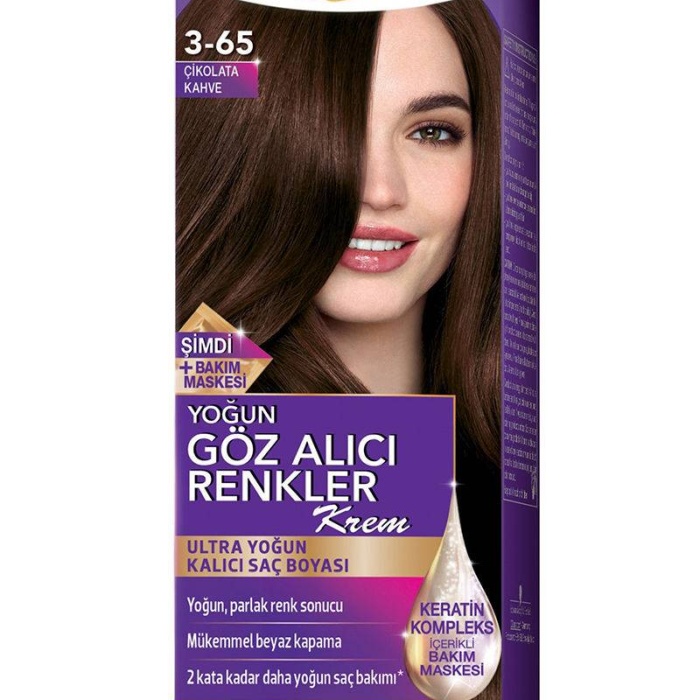 Palette Natural Göz Alıcı 3-65 Çikolata Kahve