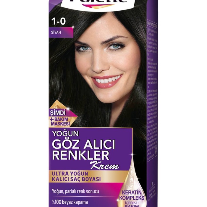 Palette Natural Göz Alıcı 1-0 Siyah