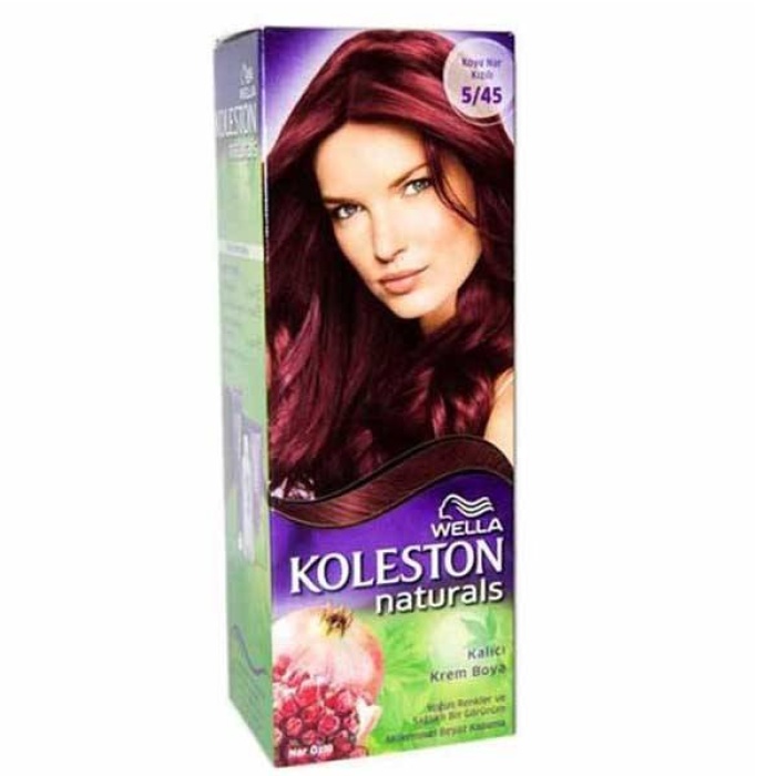 Koleston Naturals Boya  5/45 Koyu Nar Kızılı