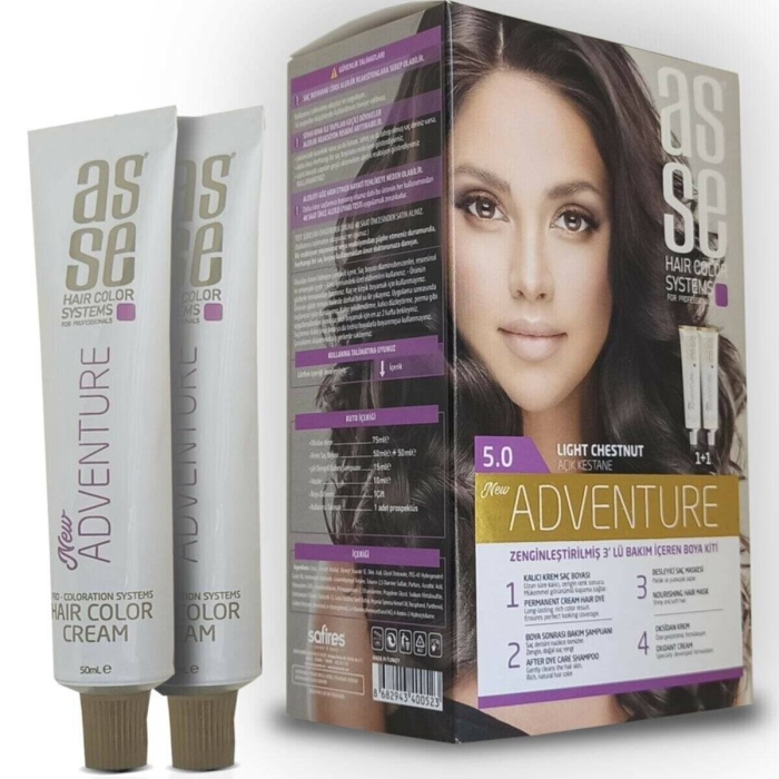 Asse Set  Boya 5.0 Açık Kestane