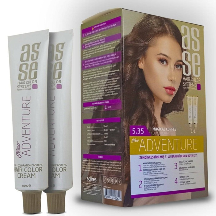 Asse Set  Boya 5.35 Büyülü Kahve