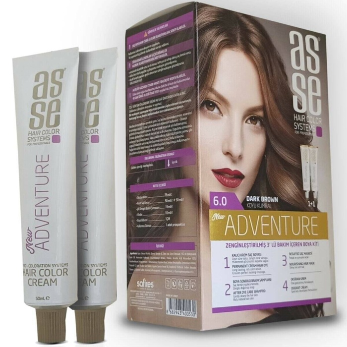 Asse Set  Boya 6.0 Koyu Kumral