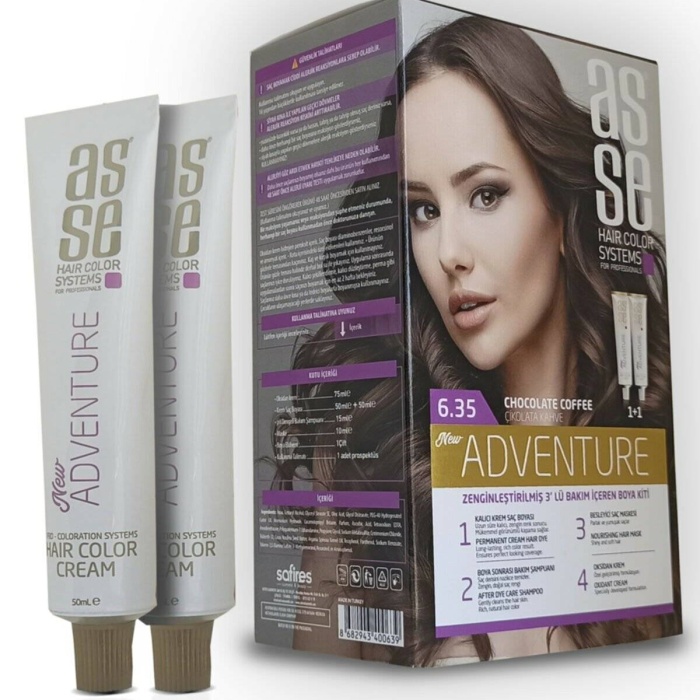 Asse Set Boya 6.35 Çikolata Kahve