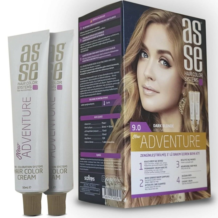 Asse Set Boya 9.0 Koyu Sarı