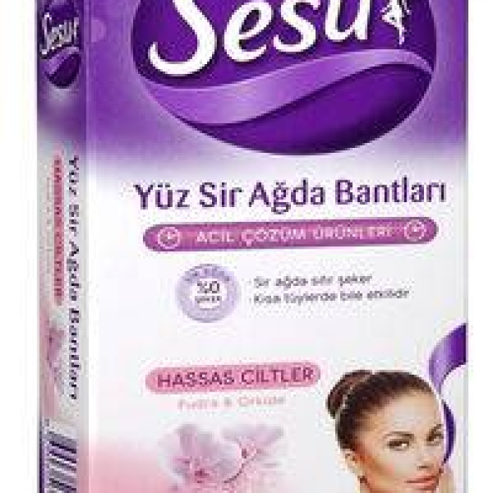 Sesu Yüz Ağda Bandı Hassas Ciltler 20'li