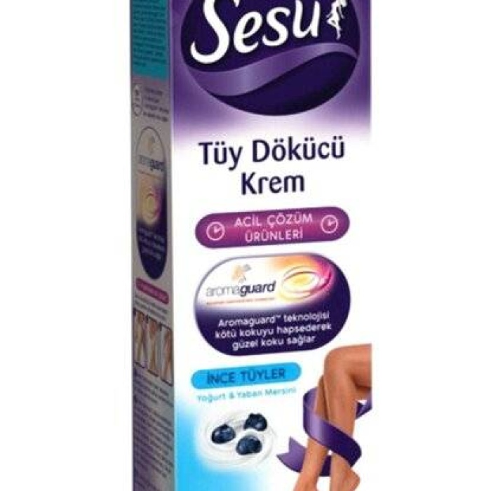 Sesu Tüy Dökücü Krem İnce Tüy 100 ML