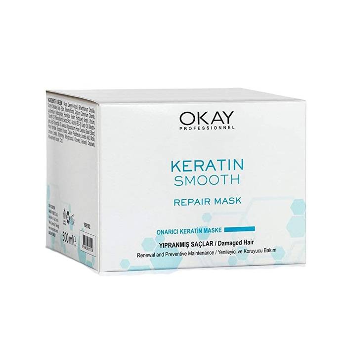 Okay Saç Maskesi Keratin Smooth 500 ML