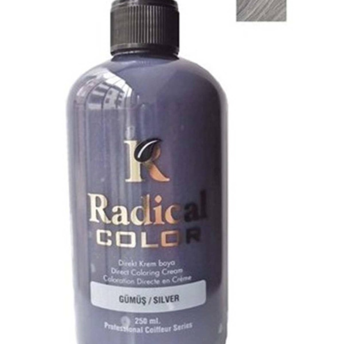 Radical Color Su Bazlı Saç Boyası 250 ml Gumus