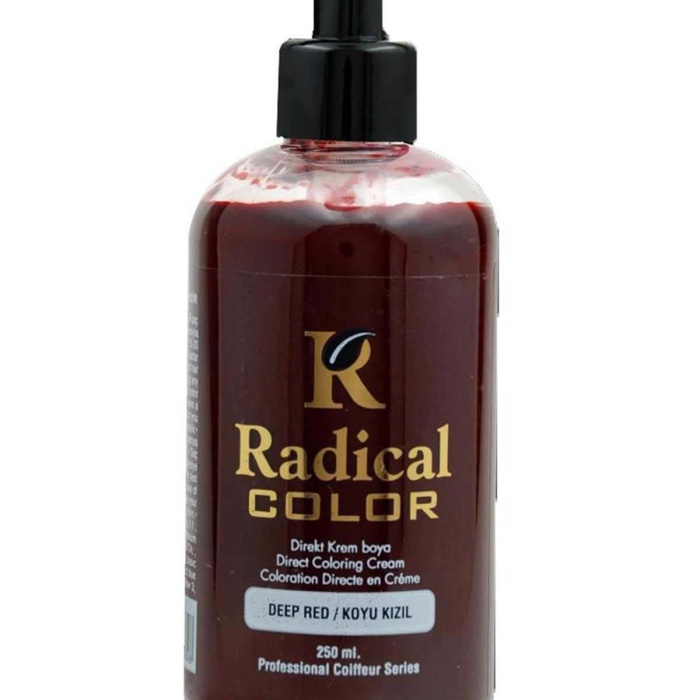 Radical Color Su Bazlı Saç Boyası 250 ml Deep Red