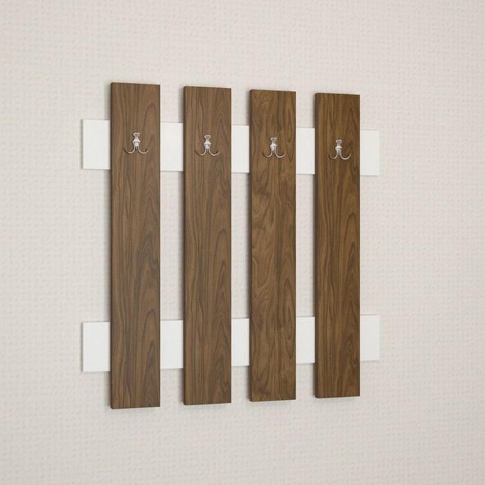 ARD145 4 lü Duvar Askılığı Portmanto Askılık